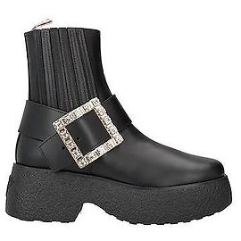 Stivali Chelsea Viv’ Rangers Roger Vivier in pelle nera