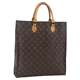 LOUIS VUITTON Borsa Sac Plat Monogram M51140 LV Auth 158345