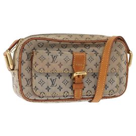 LOUIS VUITTON Borsa a Spalla Monogram Mini Juliet MM Blu M92004 LV Auth BA9153