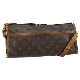 LOUIS VUITTON Sac à épaule long Monogram Popincourt M40008 LV Auth bs31922