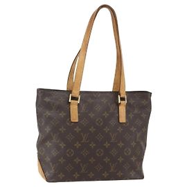 LOUIS VUITTON Borsa Tote Cabas Piano Monogram M51148 LV Auth 158246