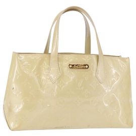 LOUIS VUITTON Borsa a Mano Monogram Vernis Wilshire PM Broncorail M91452 Auth 158632
