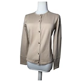 Vintage Gianni Versace Wool Cardigan Beige M