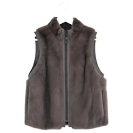 Braune Nerzfutterweste von Louis Vuitton