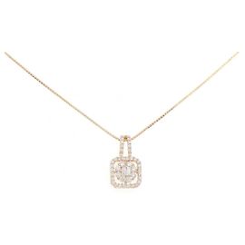 Autre Marque Collana in diamante in oro rosa Au750