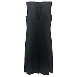 Vestido de cóctel negro Versace