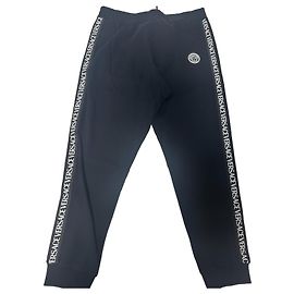 Pantaloni della tuta neri Versace