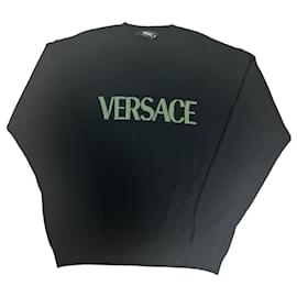 Sweatshirt mit Versace-Logo