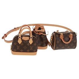 LOUIS VUITTON 2021-2025 Borsa Icona Mini Trio Monogram M81081 LV Auth 158948SM