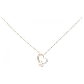 Autre Marque Collar de Oro K10 con Diamante Star Jewelry
