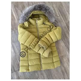 Chaqueta JOTT - Mostaza - Piel de mapache - Talla M