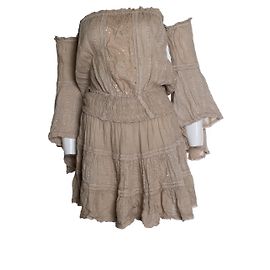 Autre Marque Robe en lin beige Sunday Saint Tropez