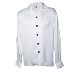 Winnie NY, Weiße glänzende Bluse - Autre Marque