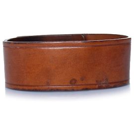 Acne Studios, pulsera de cuero con puño