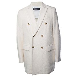 Amiri, blazer blanco de bouclé