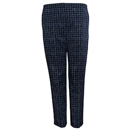 Prada, grafisch karierter Druckhose