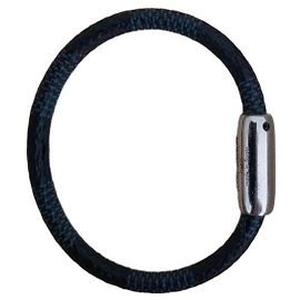 Louis Vuitton Men's Black Checkerboard Bracelet