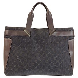 Borsa tote in tela GG in pelle Gucci