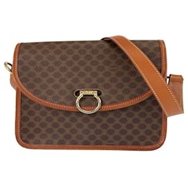 Céline Borsa a Spalla Celine Vintage Macadam Marrone