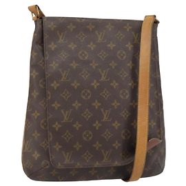 Borsa Musette Salsa Louis Vuitton in tela Monogram PM