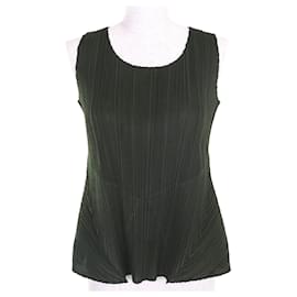 Issey Miyake Camiseta de poliéster PLEATS PLEASE