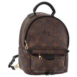 LOUIS VUITTON Zaino Palm Springs MINI Monogram M44873 LV Auth 157354