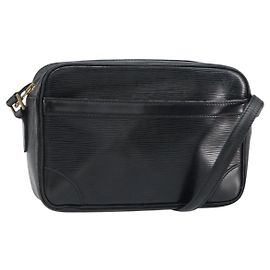 LOUIS VUITTON Borsa a Spalla Epi Trocadero 23 Nera M52302 LV Auth 157355