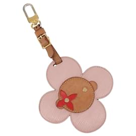 LOUIS VUITTON Étiquette de Sac Bijoux Epi Vivienne Étiquette de Nom Rose M69572 LV Auth 157885 - Louis Vuitton