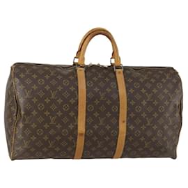 LOUIS VUITTON Borsa Boston Monogram Keepall 55 M41424 LV Auth ep12372