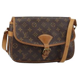 LOUIS VUITTON Monogram Sologne Schultertasche M42250 LV Auth ka1196