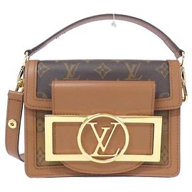Borsa a Spalla Dauphine Lock XL Monogramma Louis Vuitton