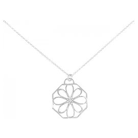Collier Tiffany & Co. en or blanc 18K et diamants