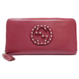 Carteira Longa GUCCI Soho em Bordeaux