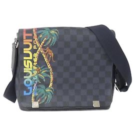Bolsa de Ombro District Damier Cobalt da Louis Vuitton