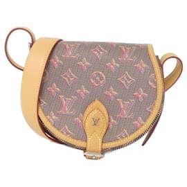 Borsa a Spalla Louis Vuitton Monogram LV Pop Tan Bianco