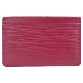 Louis Vuitton Epi Porte Carte M60327 Card Case