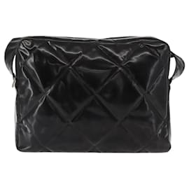 Borsa a spalla vintage Chanel in smalto
