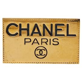 Spilla Logo Placcata Oro Chanel