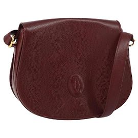 Must de Cartier Schultertasche aus Leder