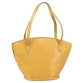 LOUIS VUITTON Borsa a Spalla Epi Saint Jacques Gialla M52269 Auth 160839