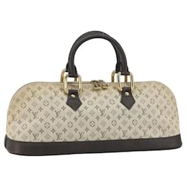 LOUIS VUITTON Mini Alma Ron Borsa a Mano Monogramma Khaki M92206 LV Auth 158341 - Louis Vuitton