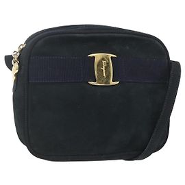 Borsa a Spalla Vala in Pelle Scamosciata Salvatore Ferragamo