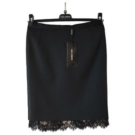 Dolce & Gabbana FALDA LÁPIZ DE LANA DOLCE&GABBANA.
