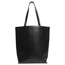 Schwarze Leder-Tote - Autre Marque