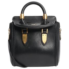 Alexander Mcqueen Borsa a tracolla in pelle nera