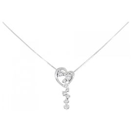 Autre Marque Collana di diamanti in oro bianco Au750