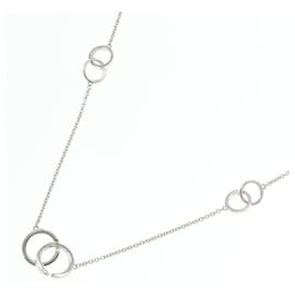 Tiffany & Co Collana in Argento Sterling Multi-Cerchi Tiffany 1837