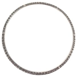 Bracciale Bangle Spacer NTFL Chrome Hearts Ag925 Argento Auth 159496SM