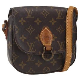 LOUIS VUITTON Monogram Saint Cloud PM Shoulder Bag M51244 LV Auth 157323