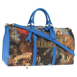 LOUIS VUITTON Collection Masters Keepall Bandouliere 50 M43344 LV Auth 158953SAM - Louis Vuitton